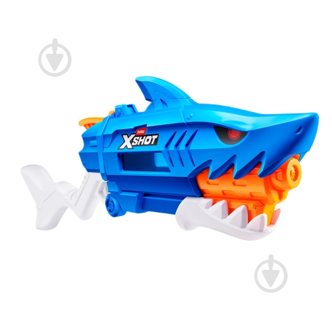 Бластер водяний X-Shot Fast Fill Shark 118195 - фото 3 Бластер водяний X-Shot Fast Fill Shark 118195 - фото 3