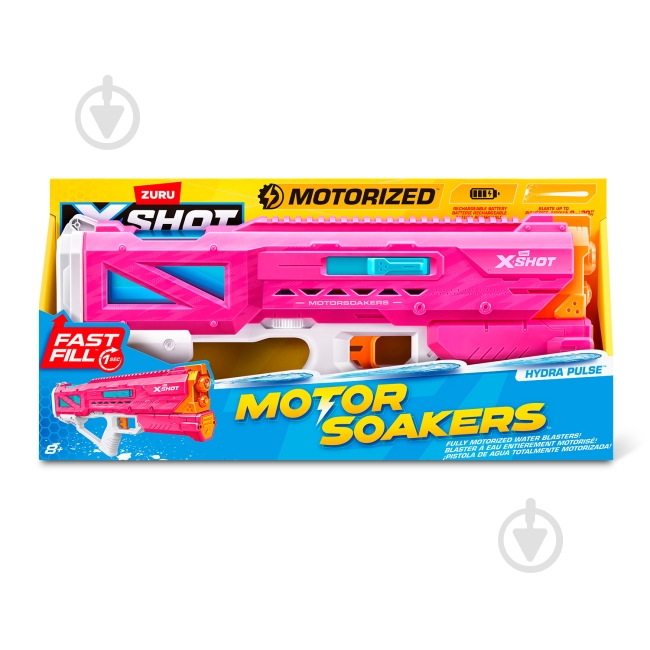 Бластер водный X-Shot Fast Fill Small Motor Soaker 118174 - фото 1