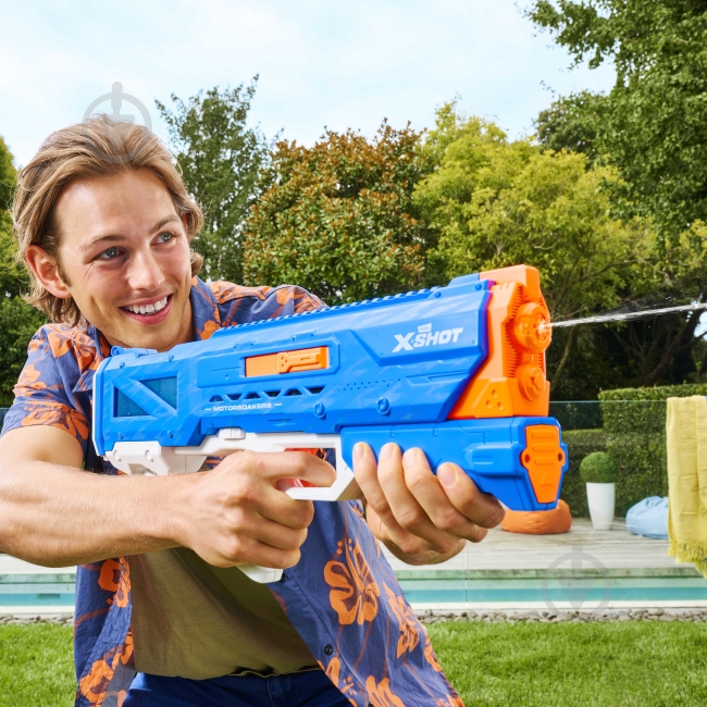 Бластер водный X-Shot Fast Fill Small Motor Soaker 118158 - фото 7