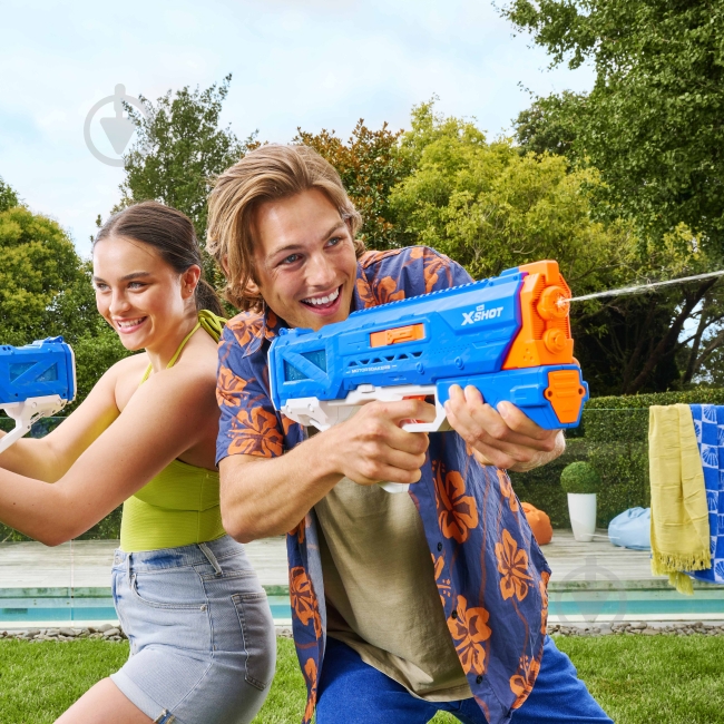Бластер водный X-Shot Fast Fill Small Motor Soaker 118158 - фото 6