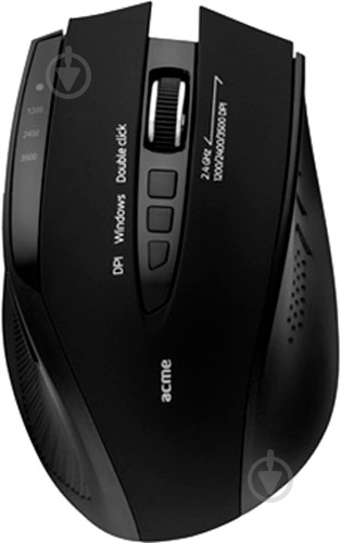 Мышь Acme MW15 High-speed Wireless black - фото 1