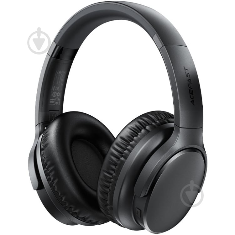 Bluetooth-гарнитура Acefast H10 black (6974316284932) - фото 1