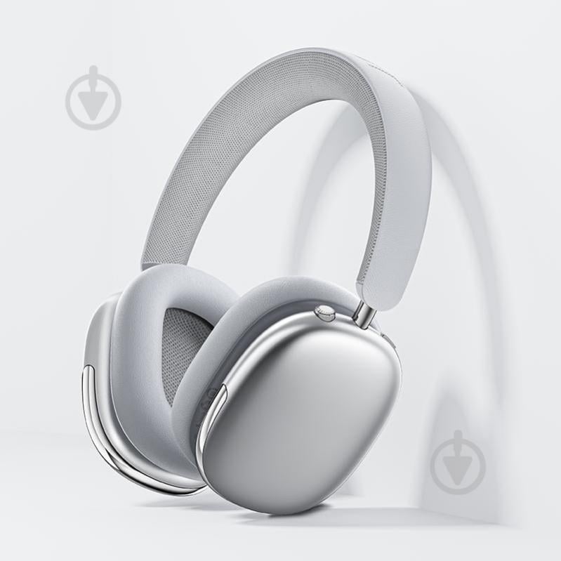 Bluetooth-гарнітура Acefast H9 ANC silver (6974316284383) - фото 4