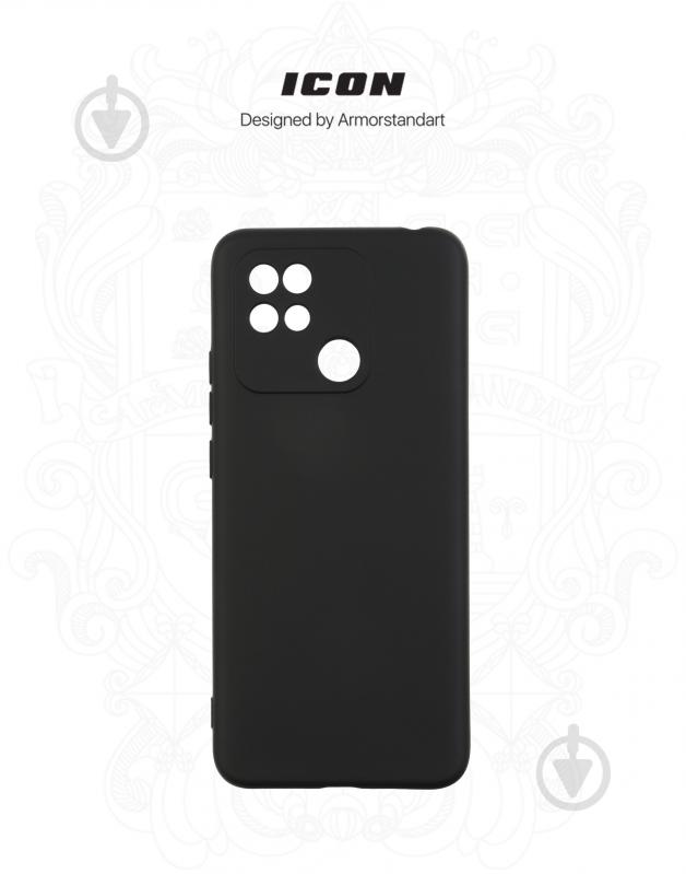 Панель Armorstandart ICON Case для Xiaomi Redmi 10C Black (ARM61308) - фото 3