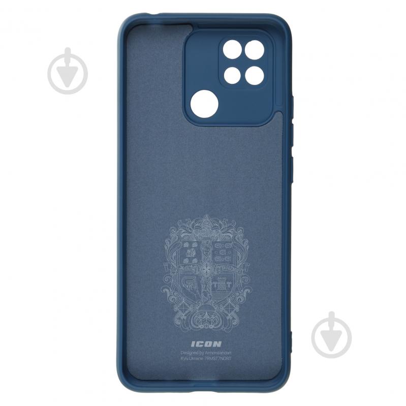 Панель Armorstandart ICON Case для Xiaomi Redmi 10C Dark Blue (ARM61309) - фото 2