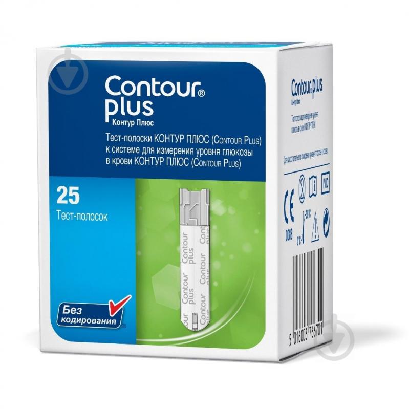 Тест-смужки Contour Plus №25 - фото 1