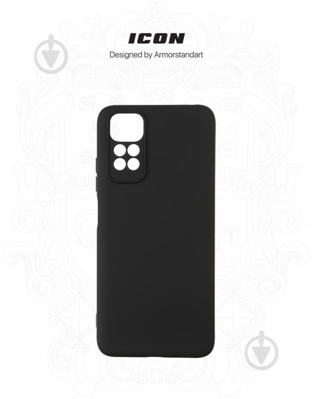 Панель Armorstandart ICON Case для Xiaomi Redmi Note 11 / Note 11s Black (ARM61577) - фото 3