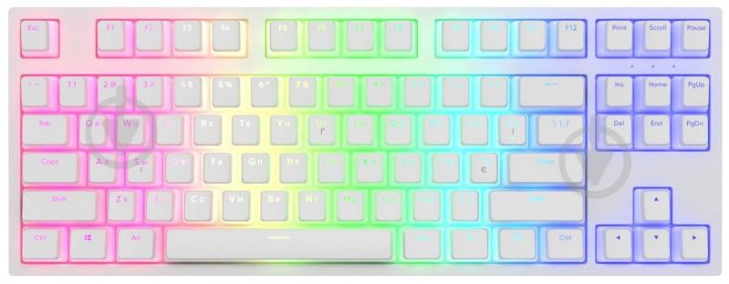 Клавиатура игровая Dark Project KD87A PBT Optical G3ms Sapphire (DP-KD-87A-105210-GMT) white - фото 1