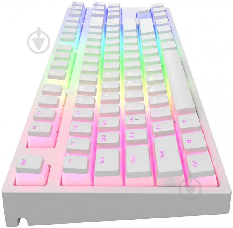 Клавиатура игровая Dark Project KD87A PBT Optical G3ms Sapphire (DP-KD-87A-105210-GMT) white - фото 5