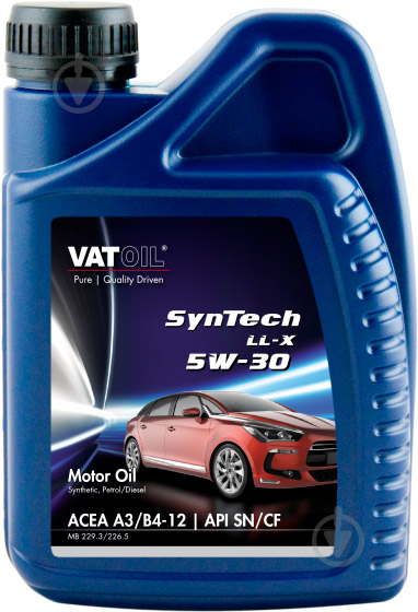 Моторне мастило VATOIL SynTech LL-X 5W-30 1 л (50479) - фото 1