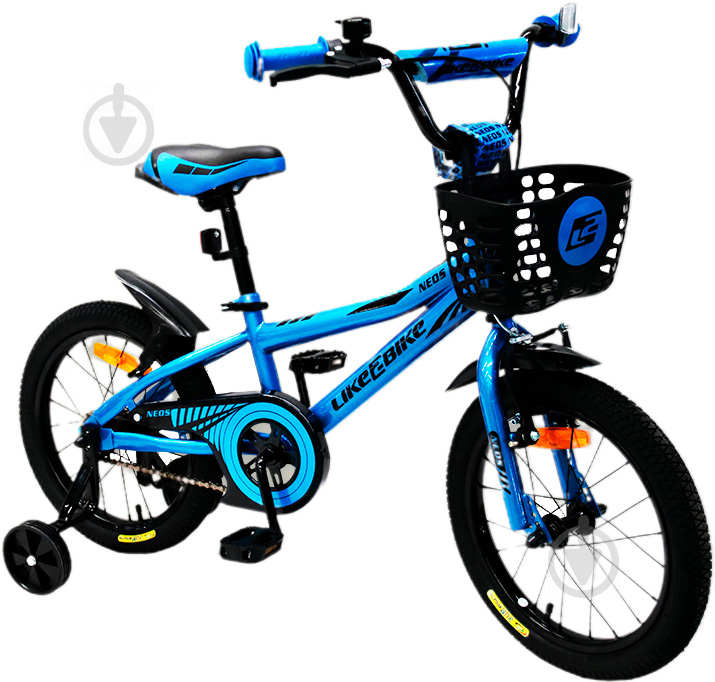 Велосипед дитячий Like2bike Neos 16'' синій 201605 - фото 1