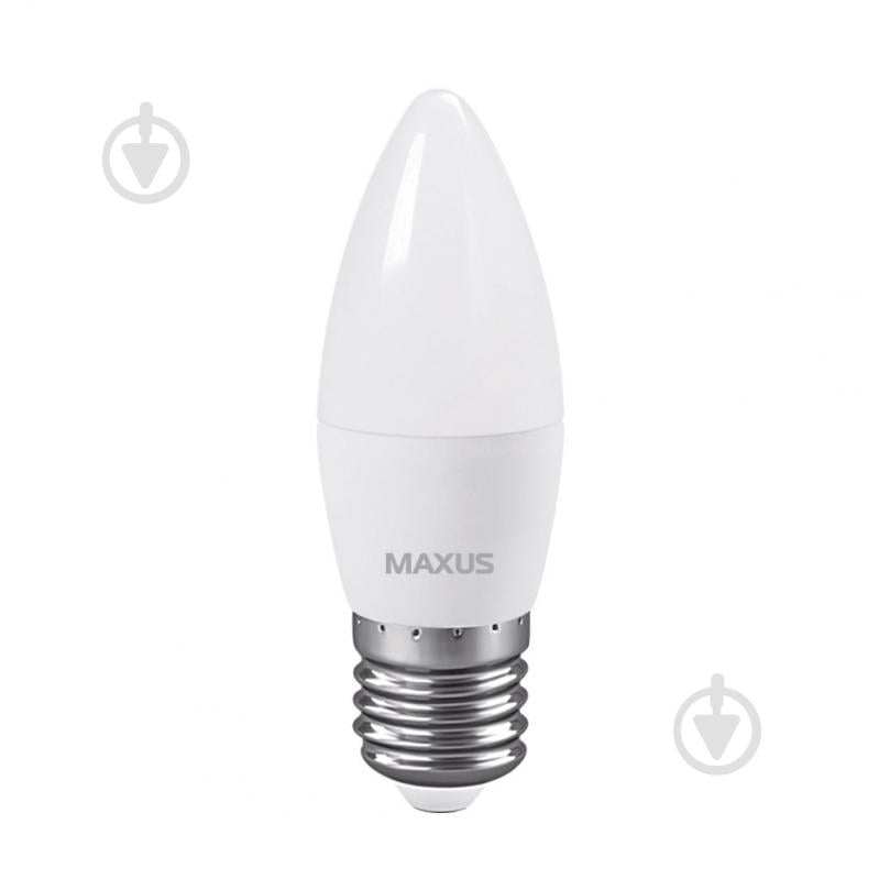 Лампа светодиодная Maxus 5 Вт C37 E27 220 В 4100 К 1-LED-738 - фото 2 Лампа светодиодная Maxus 5 Вт C37 E27 220 В 4100 К 1-LED-738 - фото 2