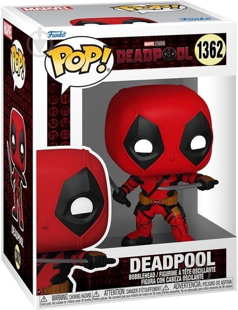 Фигурка Funko POP Marvel: Deadpool 3 - Deadpool (5908305248064) - фото 1