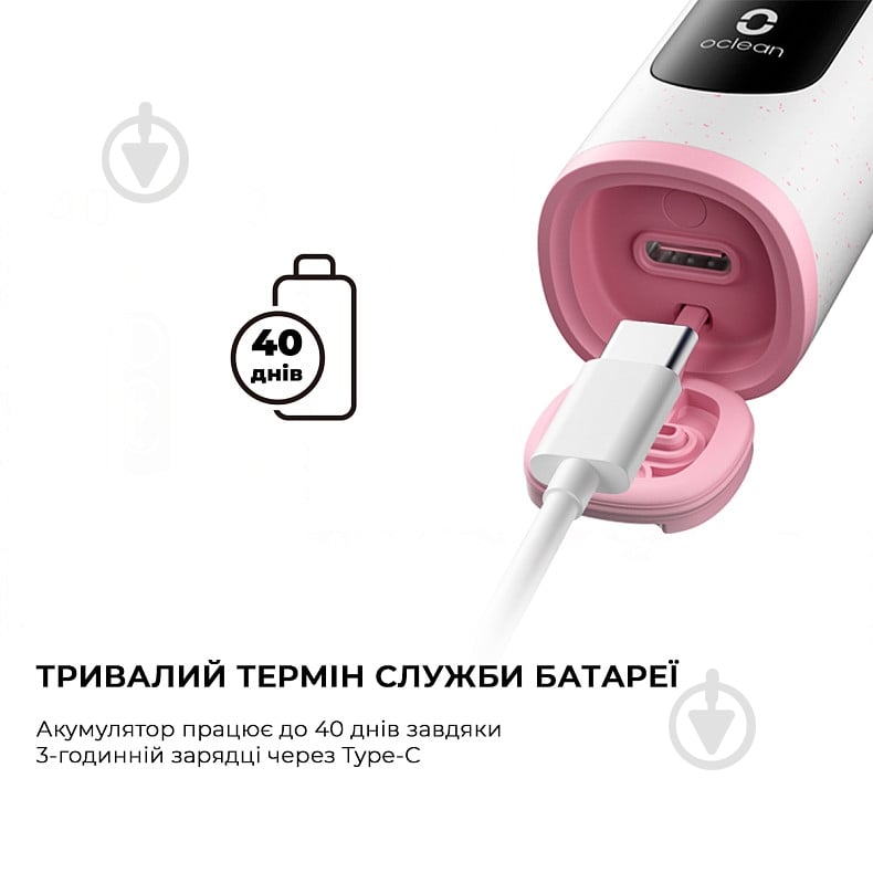 Зубная щетка Oclean X Lite Grey - фото 7 Зубная щетка Oclean X Lite Grey - фото 7