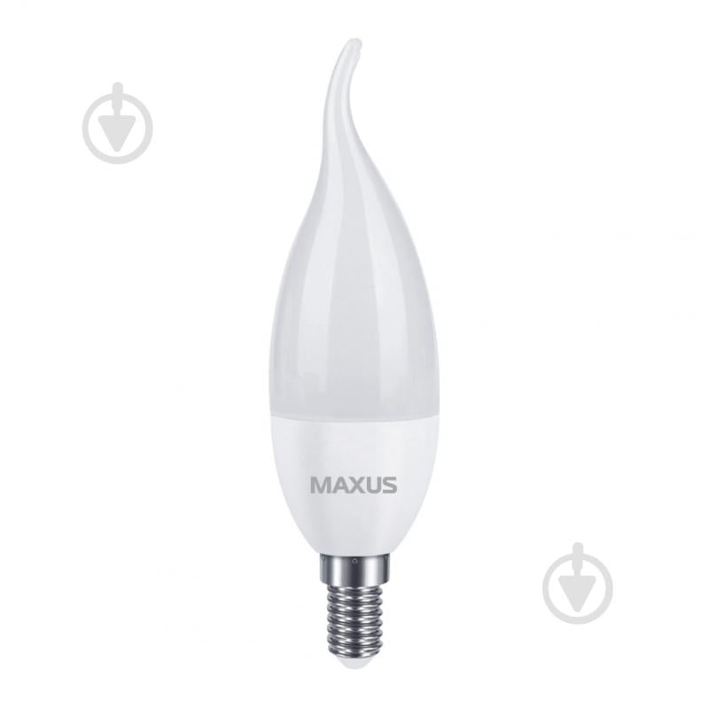 Лампа светодиодная Maxus 6 Вт C37 E14 220 В 4100 К 1-LED-739 - фото 2 Лампа светодиодная Maxus 6 Вт C37 E14 220 В 4100 К 1-LED-739 - фото 2