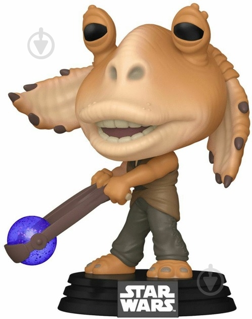 Фигурка Funko POP Star Wars: PM 25th - Jar Jar Binks w/Booma Balls (5908305248026) - фото 2