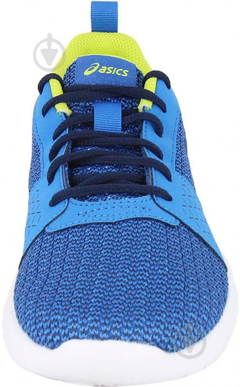 Кроссовки для мальчиков демисезонные Asics KANMEI GS C745N-4358 р.39 голубые - фото 4