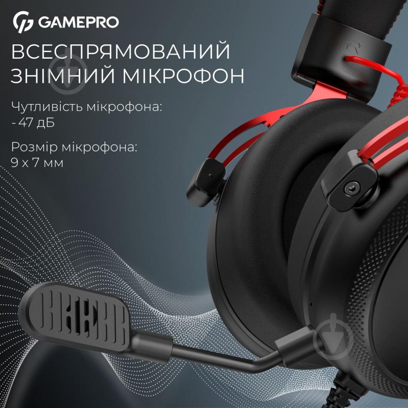 Гарнитура GamePro Asgard Skald Origin black (HS850BR) - фото 11