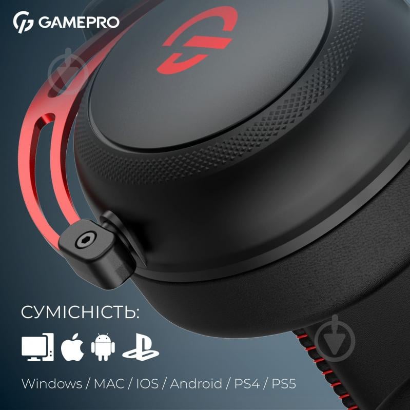 Гарнитура GamePro Asgard Skald Origin black (HS850BR) - фото 13