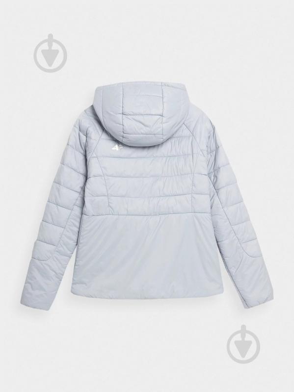 Пуховик женский зимний 4F WOMEN'S JACKET KUDP017 H4Z22-KUDP017-34S р.XS серый - фото 5 Пуховик женский зимний 4F WOMEN'S JACKET KUDP017 H4Z22-KUDP017-34S р.XS серый - фото 5