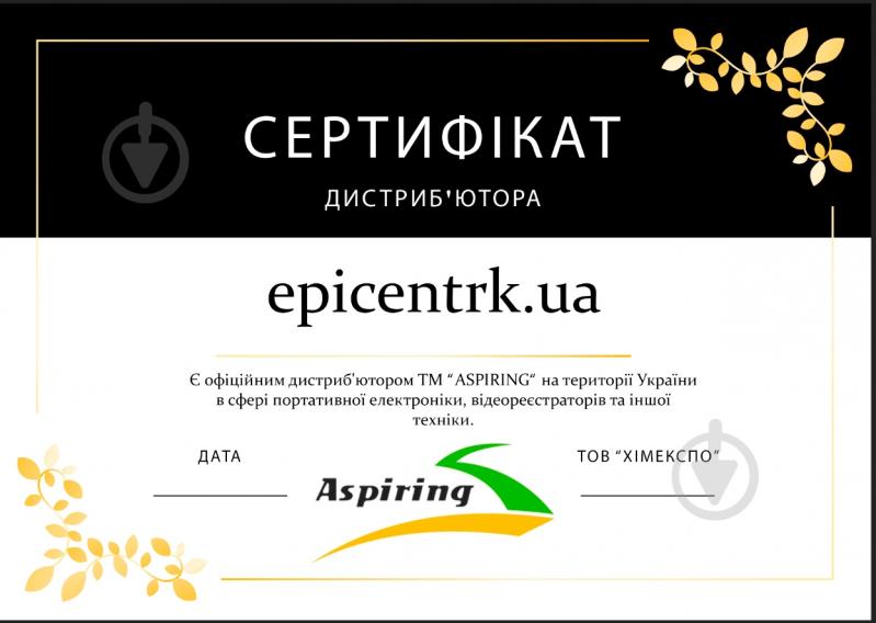 Держатель для видеорегистратора Aspiring WA65-C черный - фото 4