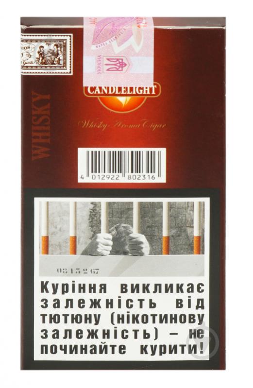 Сигары Candle Light Senoritas Aroma Whisky 4012922802316 - фото 3