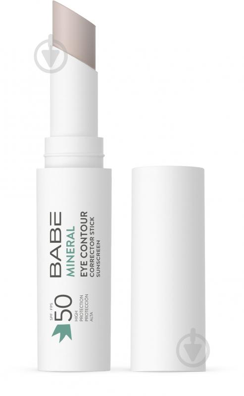 Стік-коректор BABE Laboratorios мінеральний для очей SPF 50 4 г - фото 1 Стік-коректор BABE Laboratorios мінеральний для очей SPF 50 4 г - фото 1