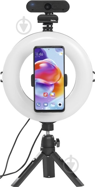 Трипод Hama Smart-80 V2 9.5 см черный (00004657) - фото 3