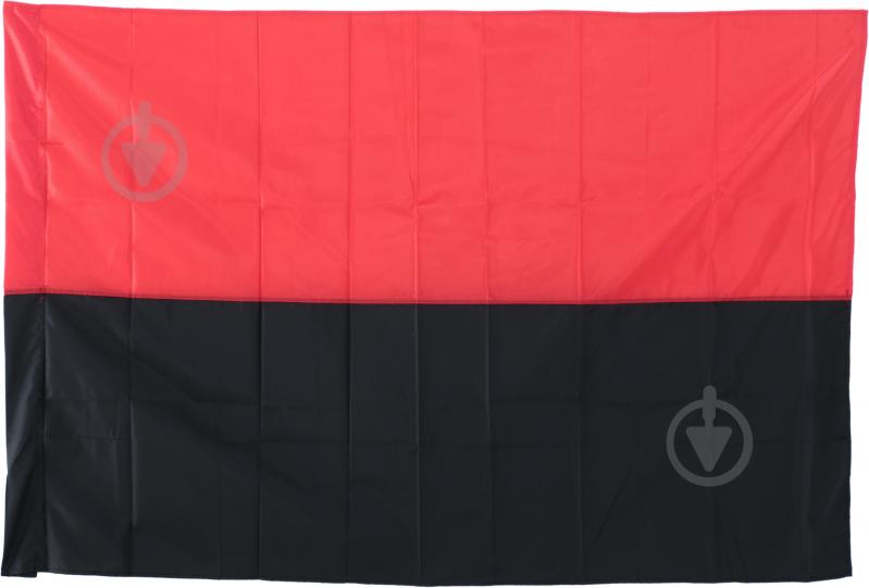 Флаг красно-черный 135х90 см - фото 1