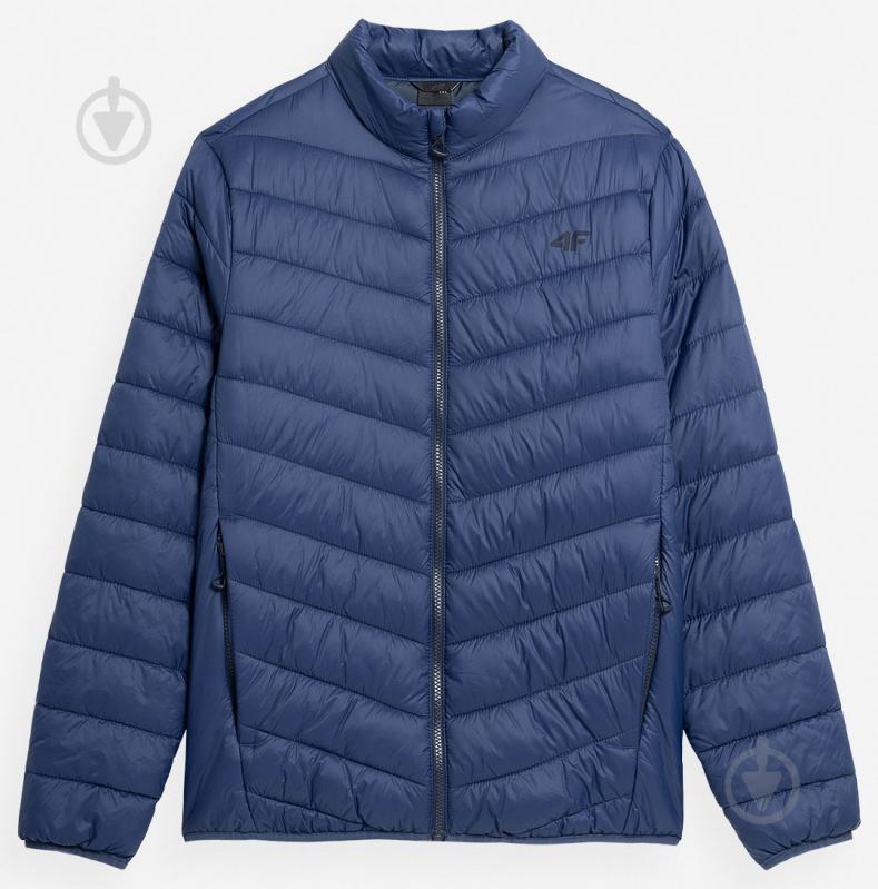 Куртка 4F DOWN JACKET 4FAW22TDJAM139-30S р.L синяя - фото 1 Куртка 4F DOWN JACKET 4FAW22TDJAM139-30S р.L синяя - фото 1