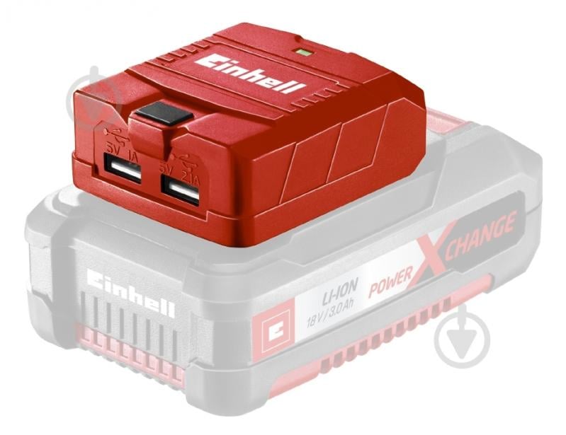 Адаптер Einhell Power X-change TE-CP 18 Li USB 4514120 - фото 4