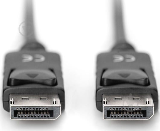 Кабель Digitus DisplayPort M/M 4K 2 м чорний (DB-340100-020-S) - фото 2 Кабель Digitus DisplayPort M/M 4K 2 м чорний (DB-340100-020-S) - фото 2