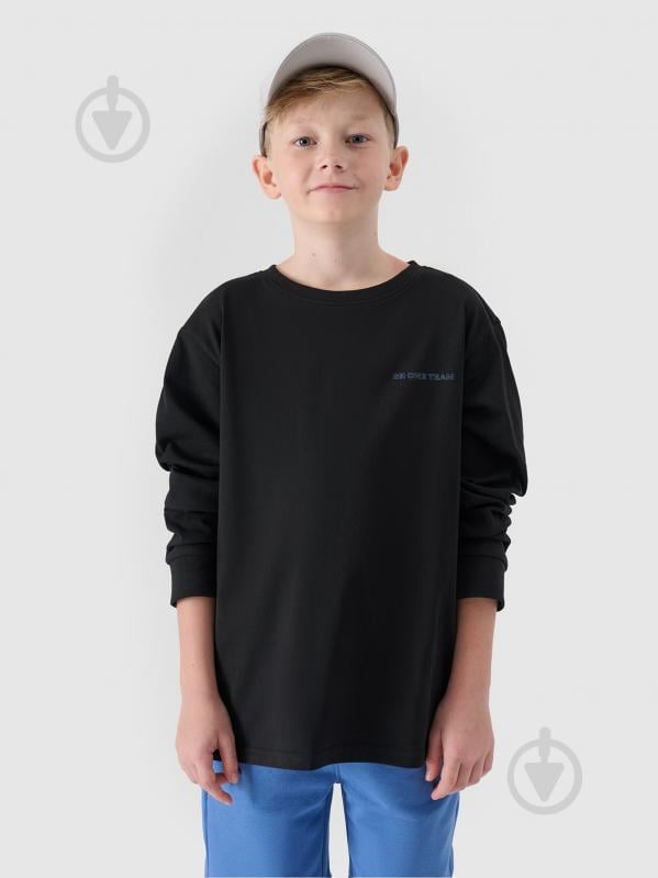 Лонгслив 4F LONGSLEEVE M421 4FJWSS25TLONM421-20S р.164 черный - фото 1 Лонгслив 4F LONGSLEEVE M421 4FJWSS25TLONM421-20S р.164 черный - фото 1