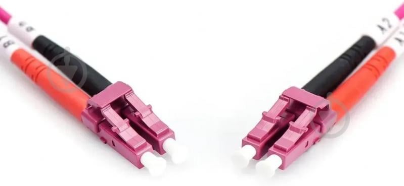 Патч-корд Digitus LC/UPC-LC/UPC 50/125 MM OM4 duplex DK-2533-05-4 5 м рожевий - фото 3 Патч-корд Digitus LC/UPC-LC/UPC 50/125 MM OM4 duplex DK-2533-05-4 5 м рожевий - фото 3