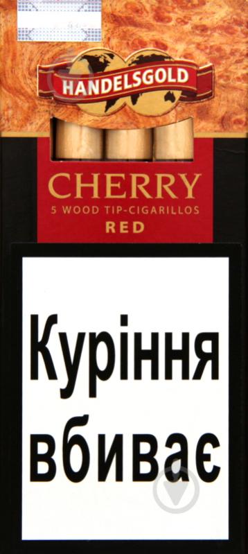 Сигары Handelsgold Wood Tip-Cigarillos Cherry Red 4000862412108 - фото 1