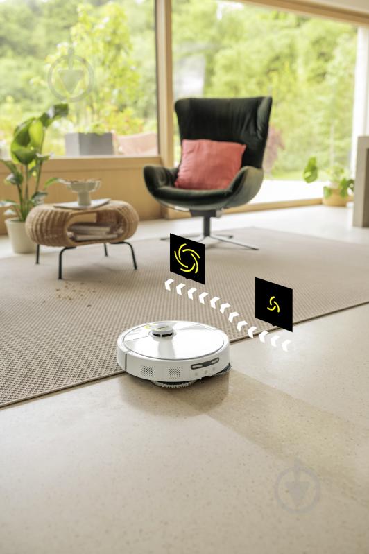 Робот-пылесос моющий Karcher RVM 4 Comfort white - фото 3