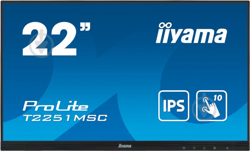 Монитор Iiyama Prolite T2251MSC-B1 21" (T2251MSC-B1) - фото 1