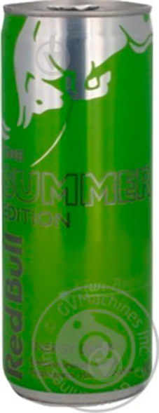 Энергетический напиток Red Bull SUMMER EDITION KIWI-APPLE 0,25 л - фото 1