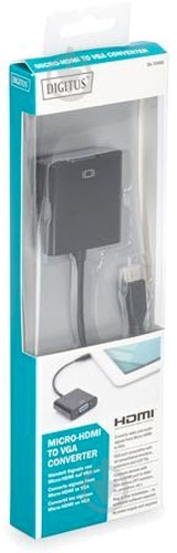 Адаптер Digitus MicroHDMI - VGA Full HD (DA-70460) - фото 4 Адаптер Digitus MicroHDMI - VGA Full HD (DA-70460) - фото 4