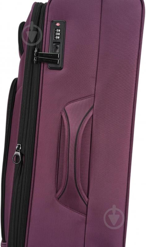 Чемодан Compass MS-3050 S 35 л фиолетовый - фото 12 Чемодан Compass MS-3050 S 35 л фиолетовый - фото 12