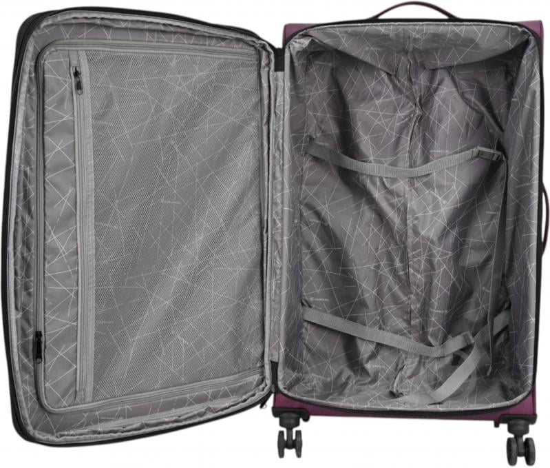 Чемодан Compass MS-3050 S 35 л фиолетовый - фото 18 Чемодан Compass MS-3050 S 35 л фиолетовый - фото 18