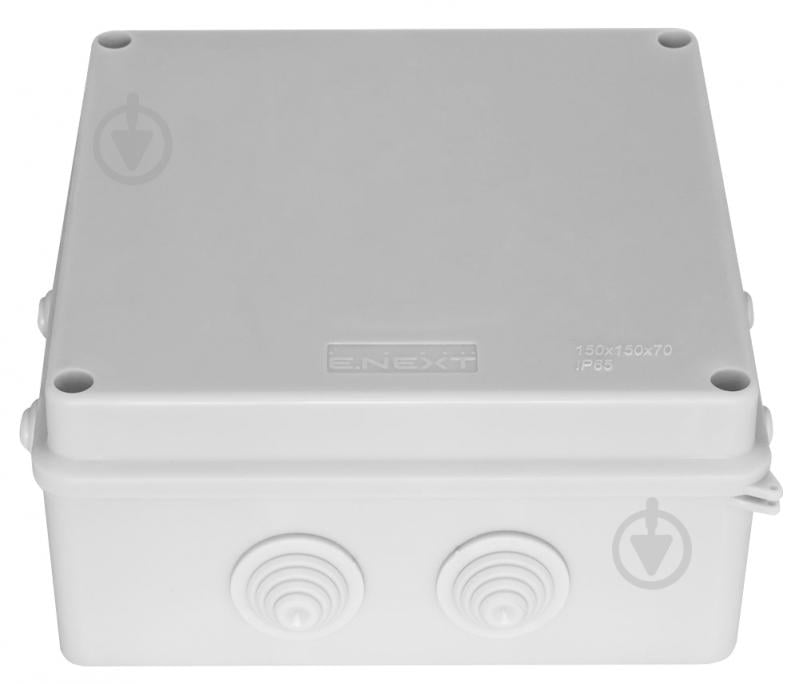 Коробка распределительная E.NEXT e.db.pro.150.150.70 ПВХ p016104 - фото 2 Коробка распределительная E.NEXT e.db.pro.150.150.70 ПВХ p016104 - фото 2