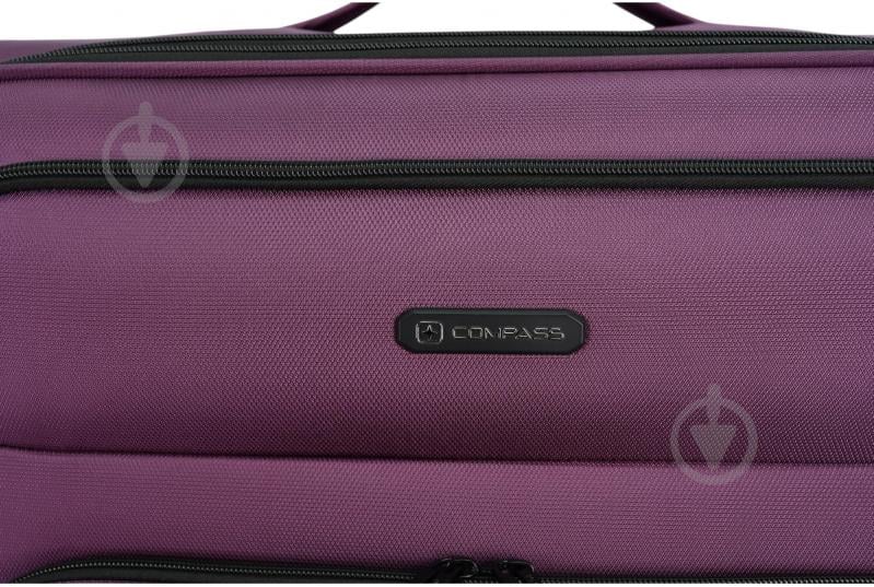 Чемодан Compass MS-3050 M 62 л фиолетовый - фото 15 Чемодан Compass MS-3050 M 62 л фиолетовый - фото 15