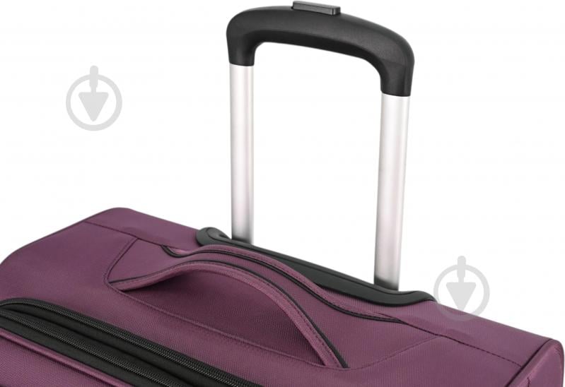 Чемодан Compass MS-3050 M 62 л фиолетовый - фото 22 Чемодан Compass MS-3050 M 62 л фиолетовый - фото 22