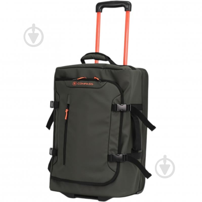 Сумка дорожня Compass MS-3025 L 90 л хакі - фото 1