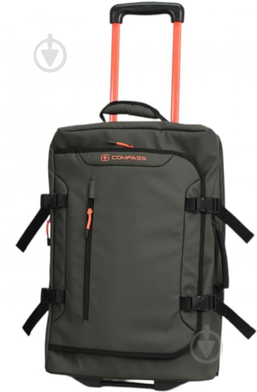 Сумка дорожня Compass MS-3025 M 58 л хакі - фото 1 Сумка дорожня Compass MS-3025 M 58 л хакі - фото 1