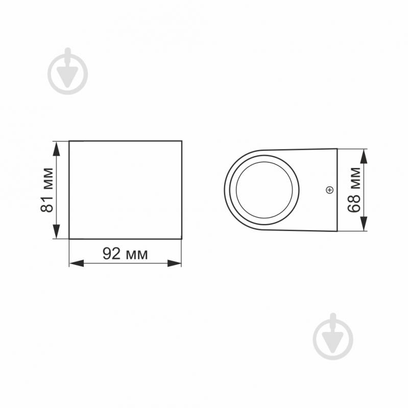 Светильник светодиодный Videx AR031 IP54 3 Вт белый 26538 - фото 3