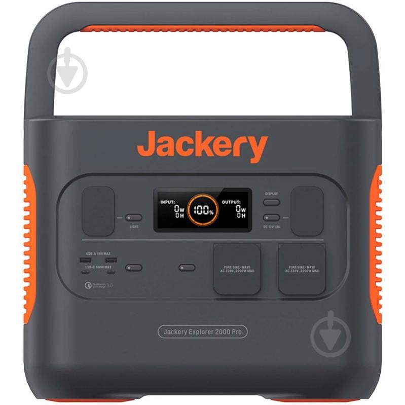 Зарядна станція Jackery Explorer 2000 Pro (2160 Вт·год) - фото 1