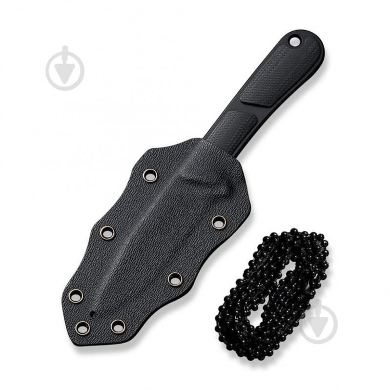 Нож тактический Civivi Mini Elementum Fixed Blade, черный C23010-1 - фото 4