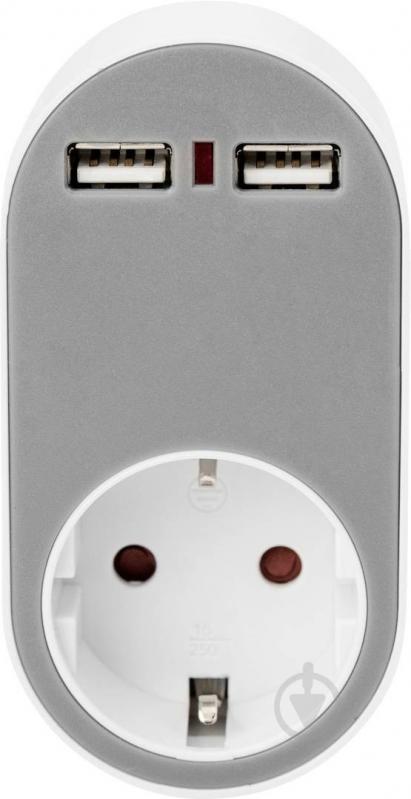 Зарядний пристрій Digitus Universal USB + Power Socket (DA-70617) - фото 5 Зарядний пристрій Digitus Universal USB + Power Socket (DA-70617) - фото 5
